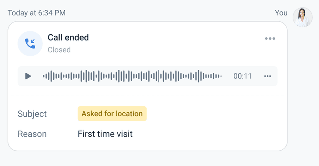 Call analytics